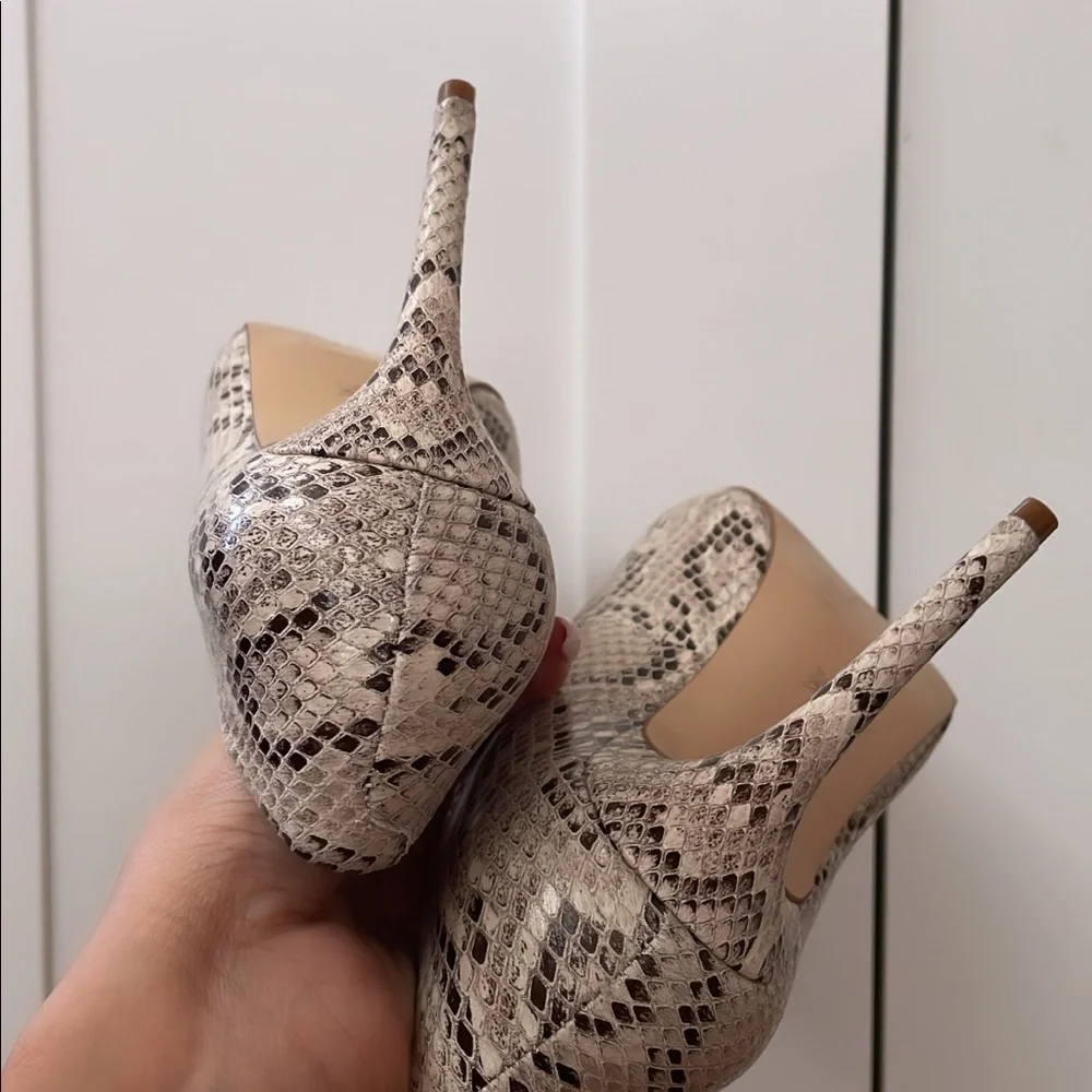 BCBGeneration Snake Pumps - donated - Picture 8 of 11